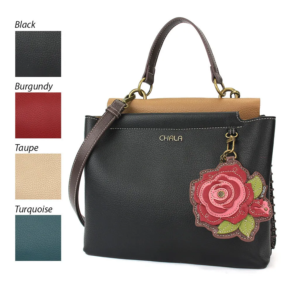 Charming Satchel - Rose Red