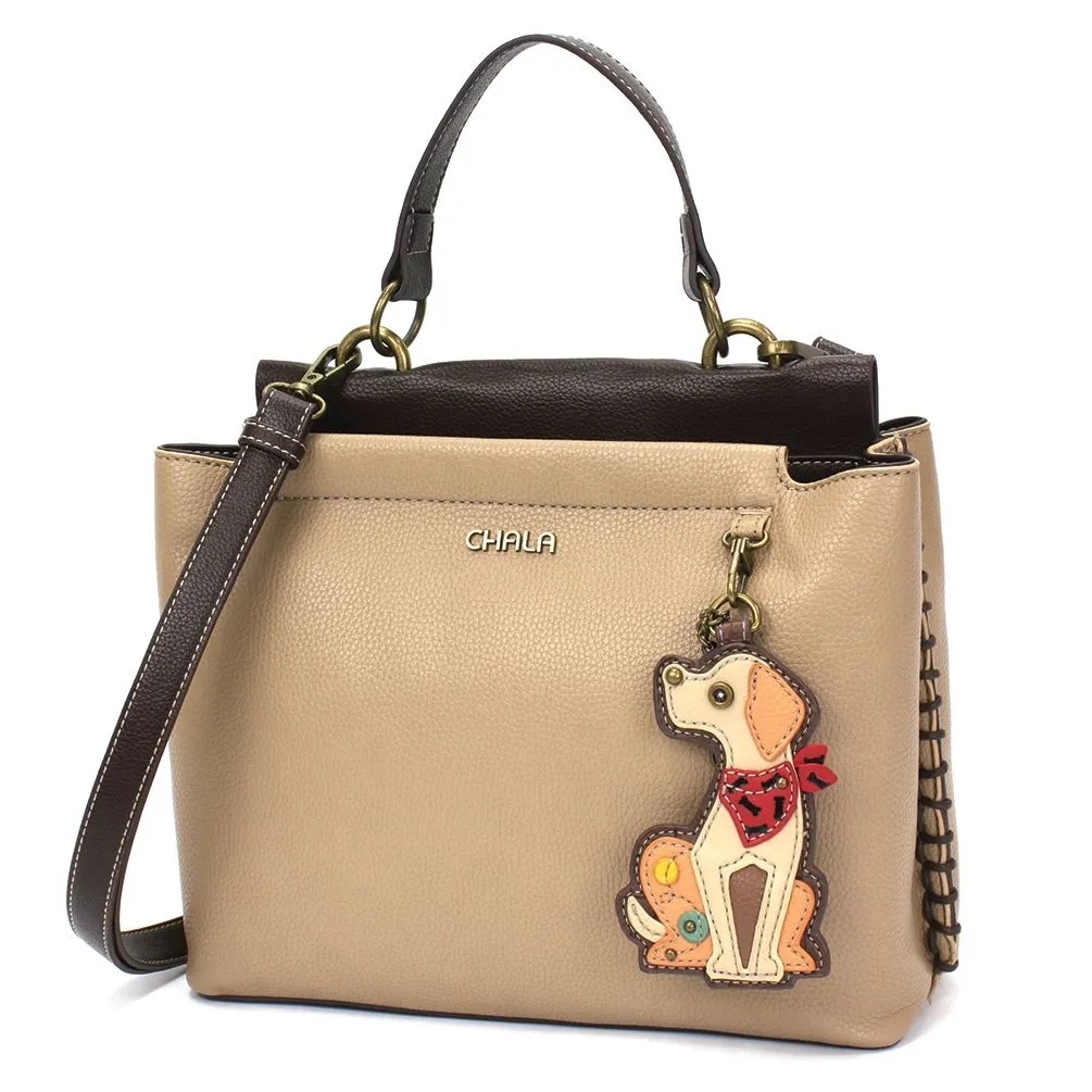 Charming Satchel - Yellow Lab