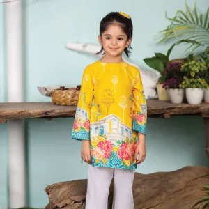 Charming Yellow Kurti