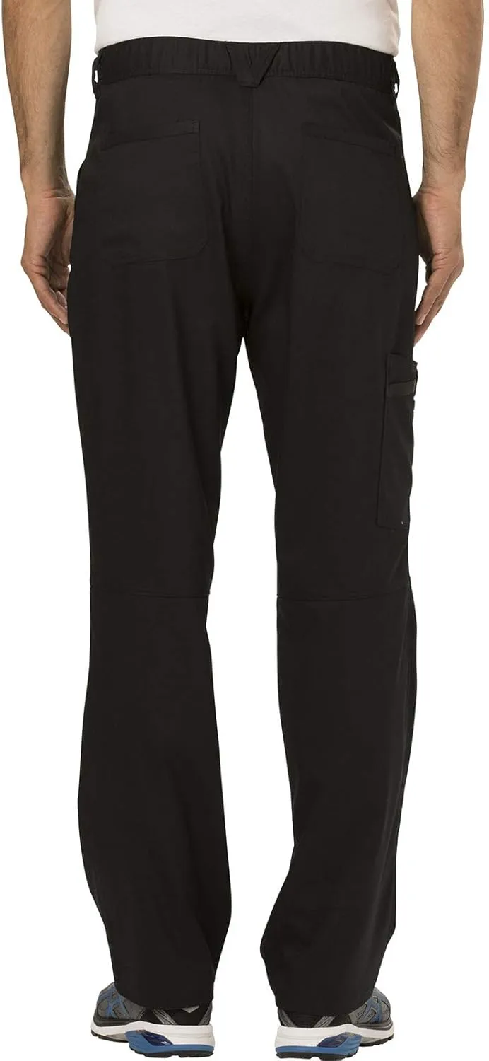 Cherokee Cargo Pants for Men Scrub, Modern Fit Inside Drawstring Bottom WW140