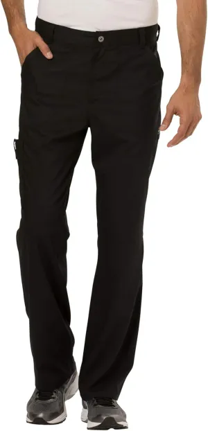 Cherokee Cargo Pants for Men Scrub, Modern Fit Inside Drawstring Bottom WW140