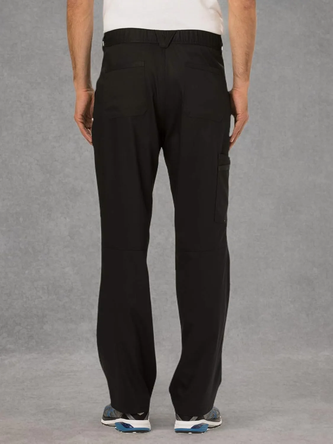 Cherokee Cargo Pants for Men Scrub, Modern Fit Inside Drawstring Bottom WW140