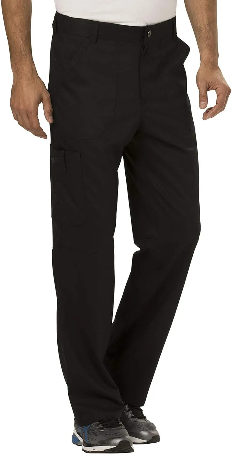 Cherokee Cargo Pants for Men Scrub, Modern Fit Inside Drawstring Bottom WW140