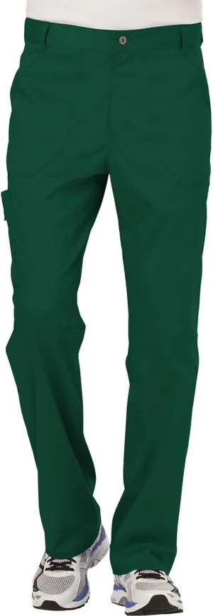 Cherokee Cargo Pants for Men Scrub, Modern Fit Inside Drawstring Bottom WW140