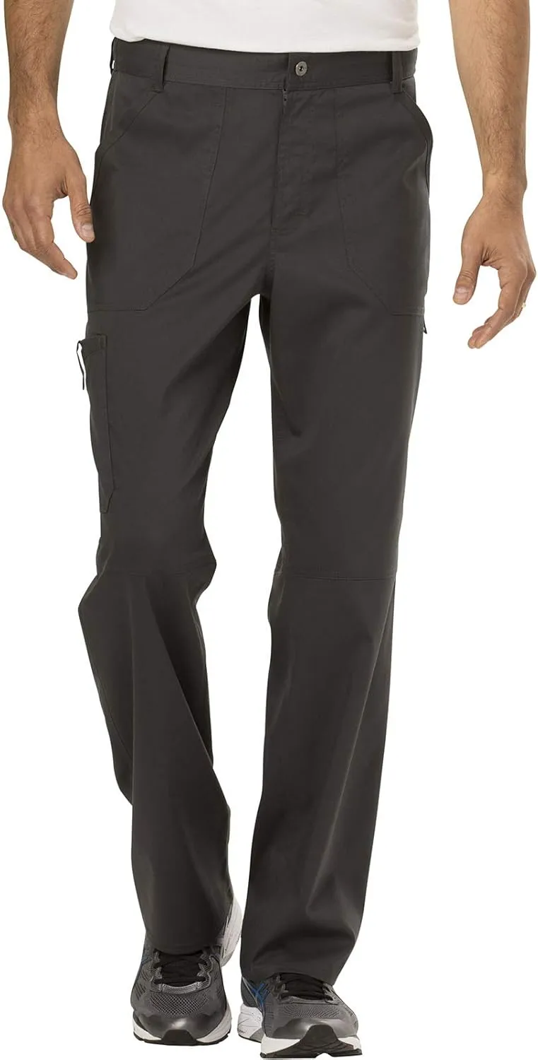 Cherokee Cargo Pants for Men Scrub, Modern Fit Inside Drawstring Bottom WW140