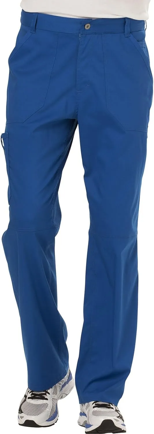 Cherokee Cargo Pants for Men Scrub, Modern Fit Inside Drawstring Bottom WW140