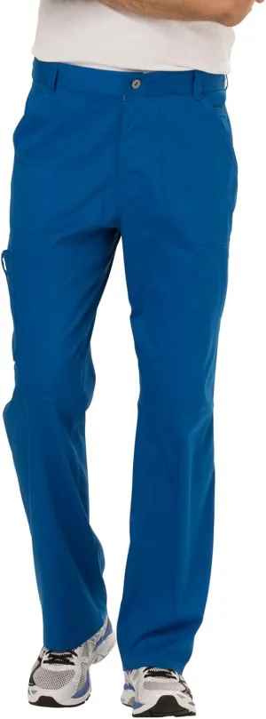 Cherokee Cargo Pants for Men Scrub, Modern Fit Inside Drawstring Bottom WW140