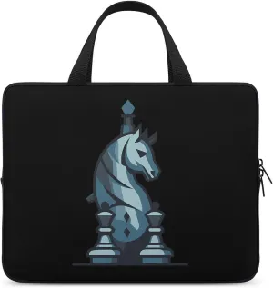 Chess King Queen Knight Laptop Tote Bag Computer Protective HandBag Notebook Carrying Case