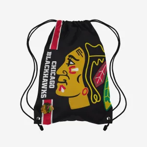 Chicago Blackhawks Big Logo Drawstring Backpack