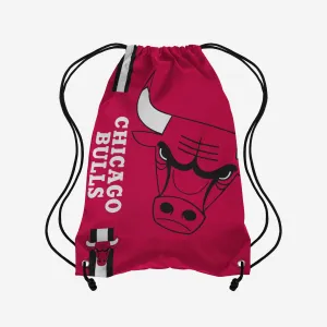 Chicago Bulls Big Logo Drawstring Backpack