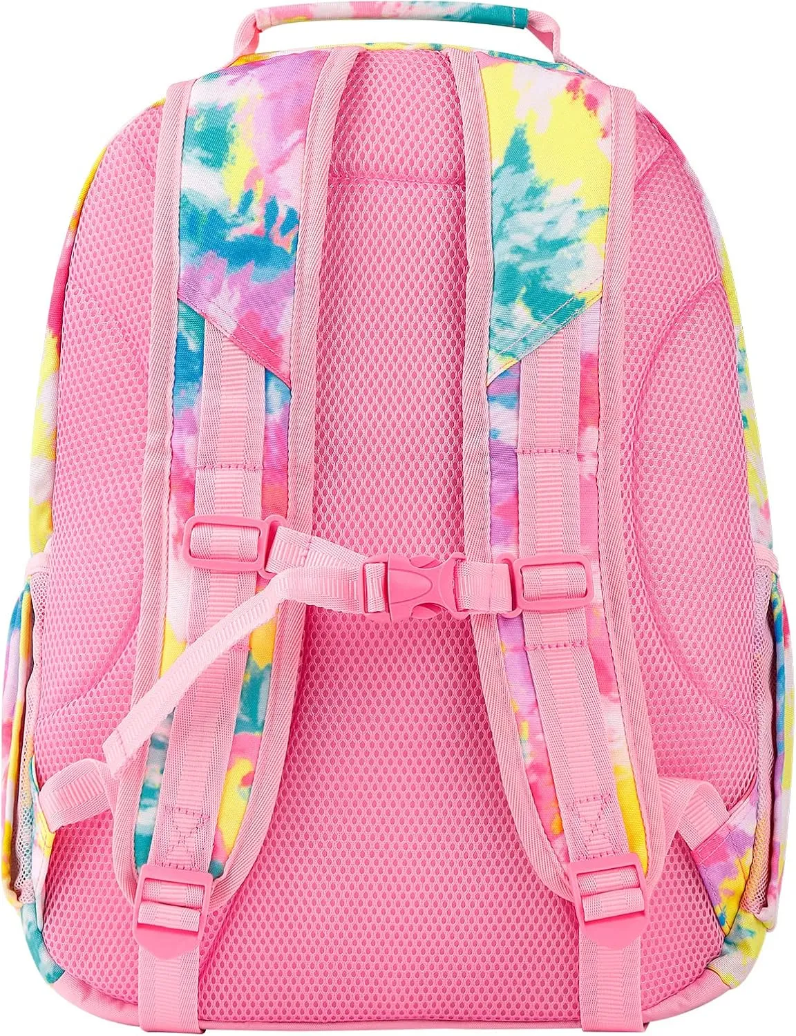 Choco Mocha Tie Dye Backpack for Girls, Kids School Backpacks Girls Backpacks Ages 6-8, Kindergarten Bookbag Girl Elementary School Bag 17 Inch, Colorful