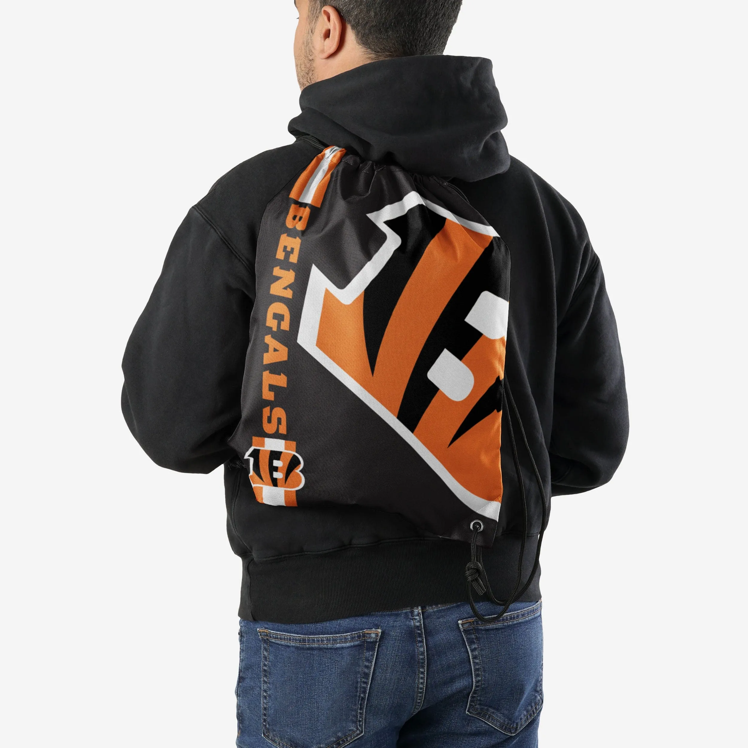 Cincinnati Bengals Big Logo Drawstring Backpack