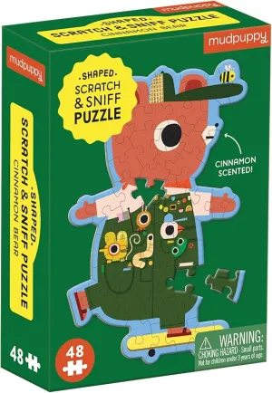 Cinnamon Bear Scratch & Sniff Mini Puzzle