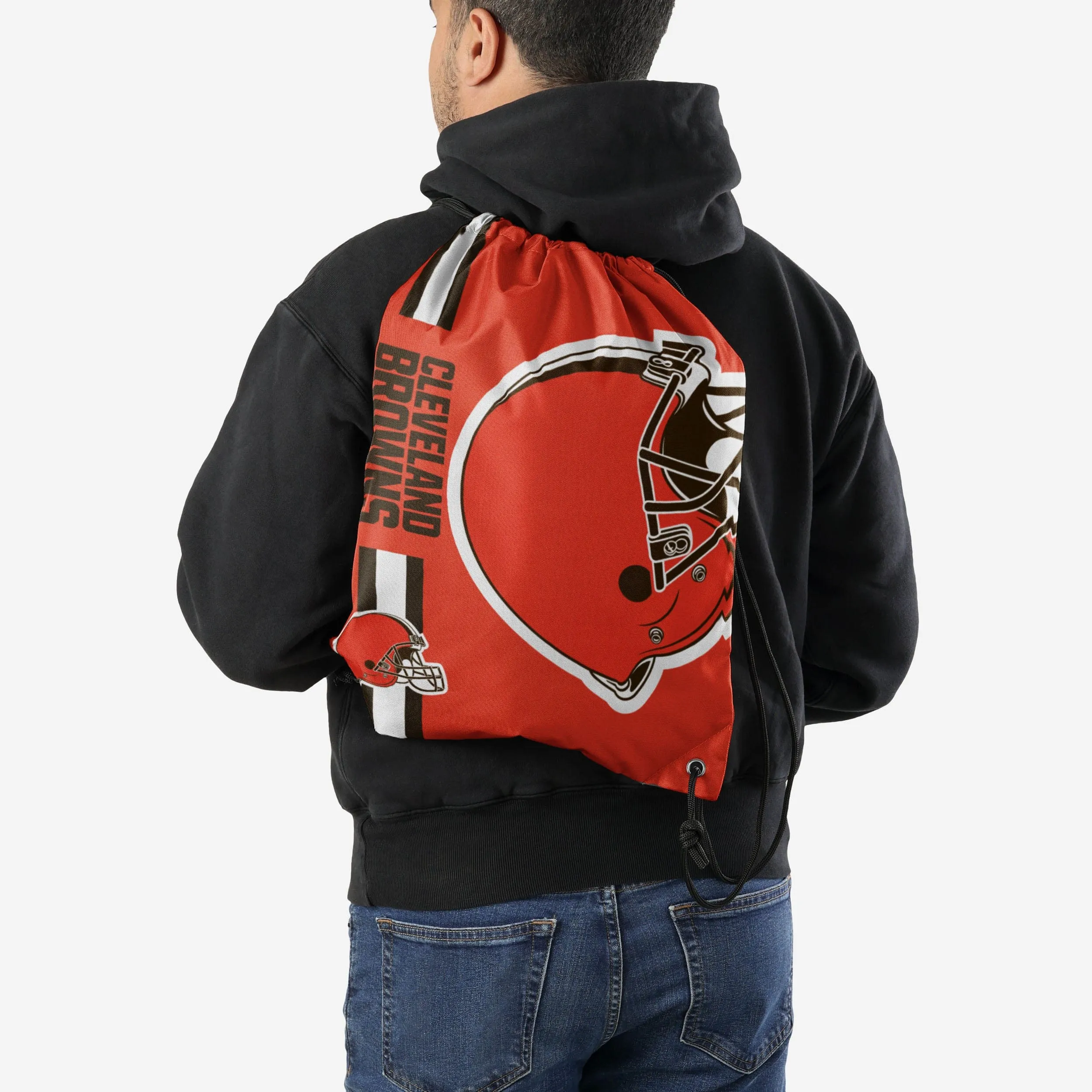 Cleveland Browns Big Logo Drawstring Backpack