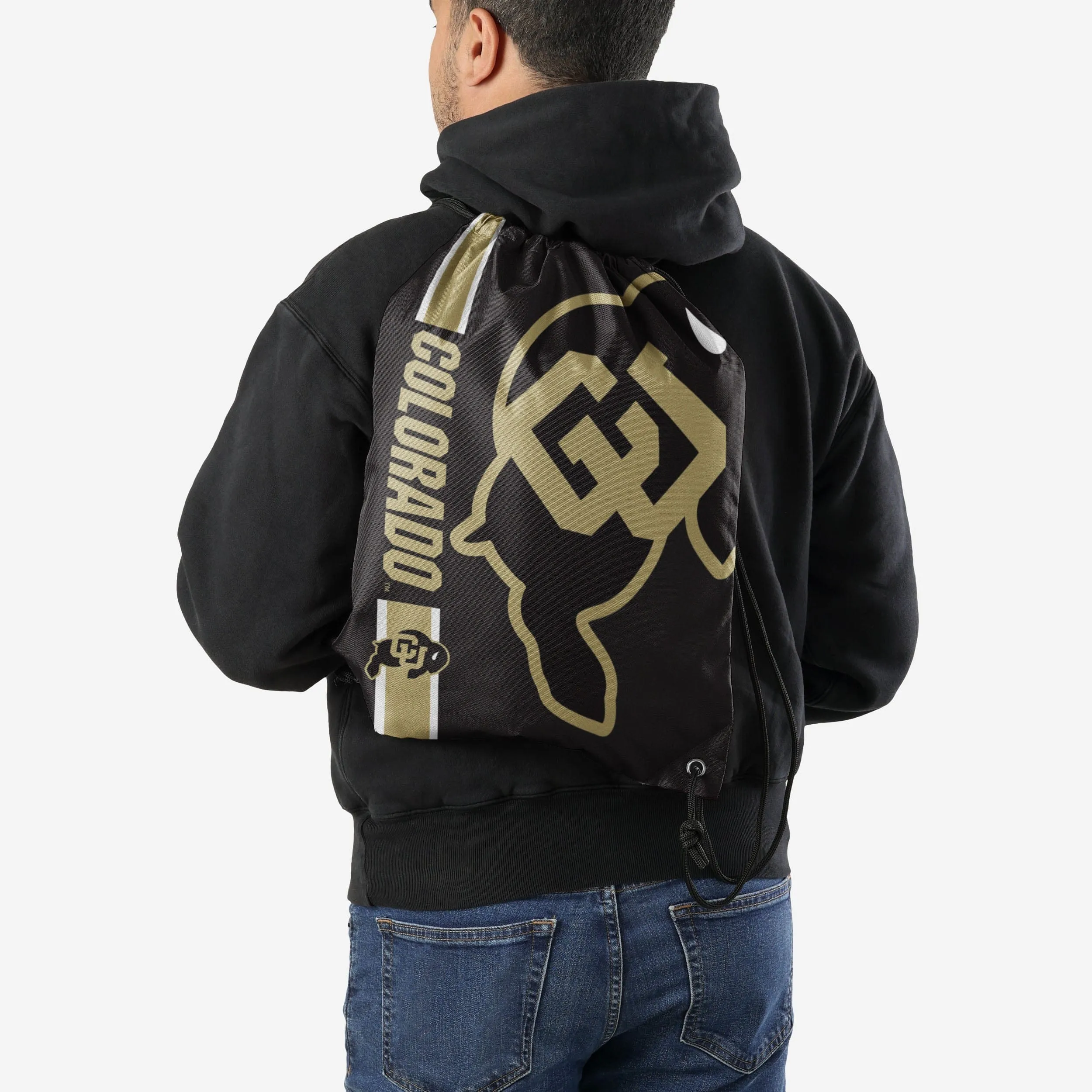 Colorado Buffaloes Big Logo Drawstring Backpack