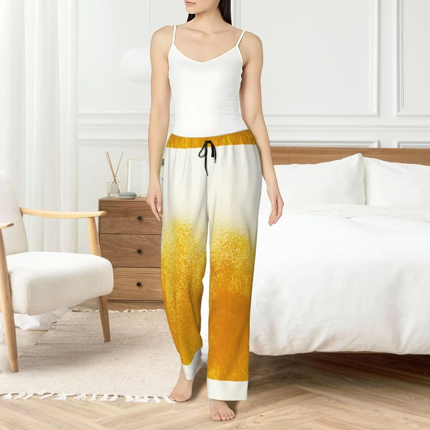 Colorful Cake Women Lounge Pants Comfy Pajama Bottom With Pockets