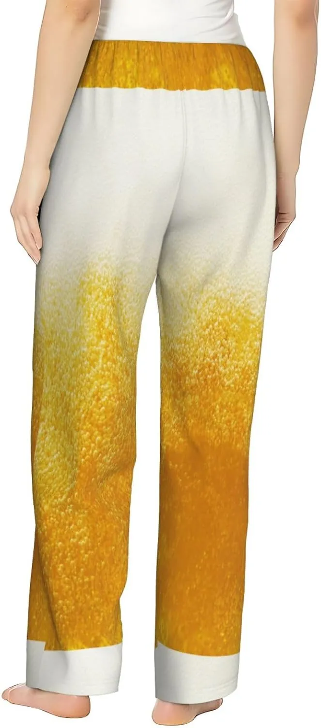 Colorful Cake Women Lounge Pants Comfy Pajama Bottom With Pockets