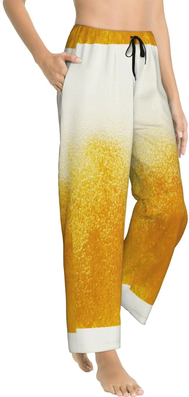 Colorful Cake Women Lounge Pants Comfy Pajama Bottom With Pockets