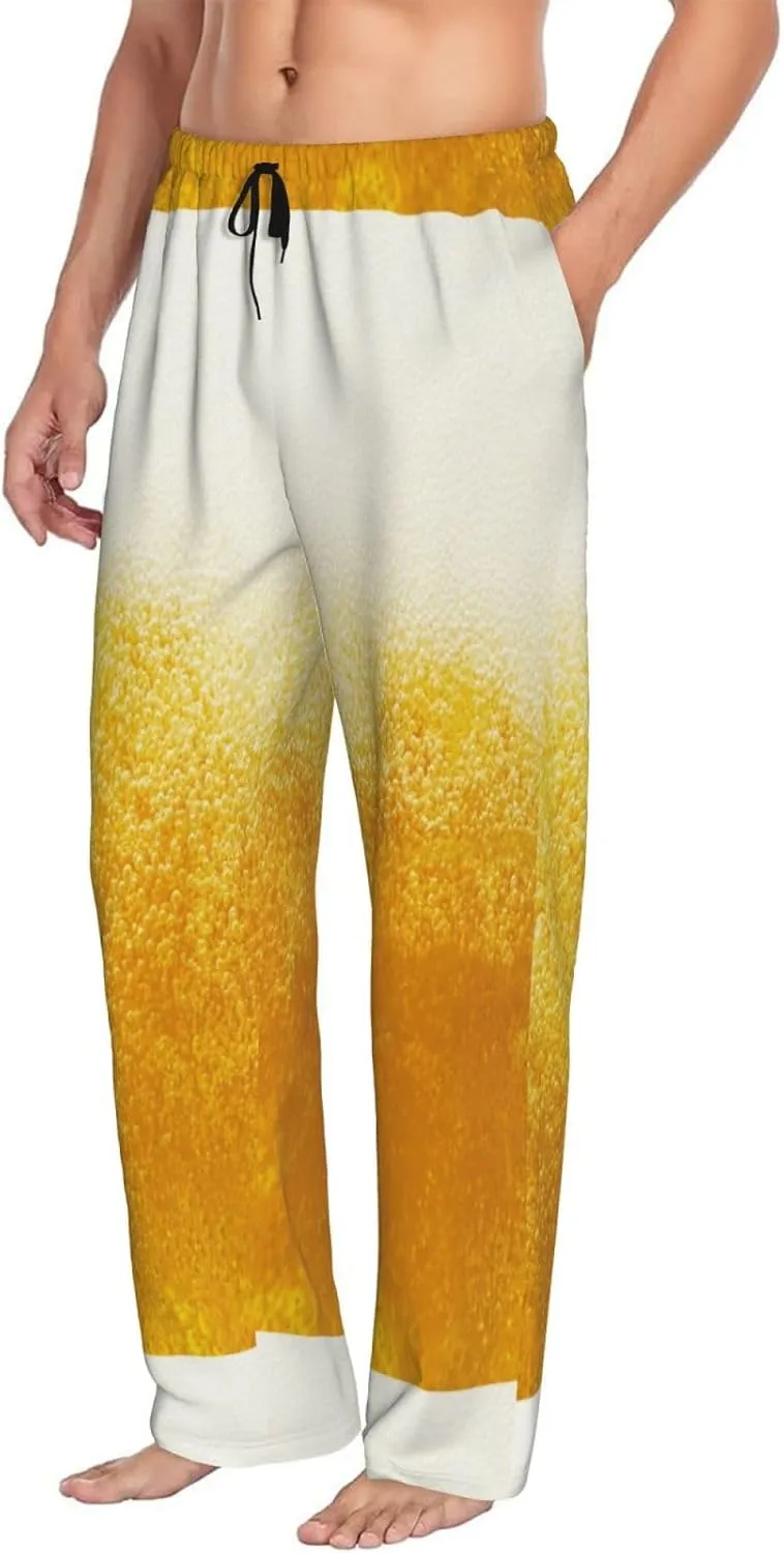 Colorful Candy Men'S Pajama Bottoms Lounge Sleepwear Loose Soft Comfort Pajama Pants With Pockets