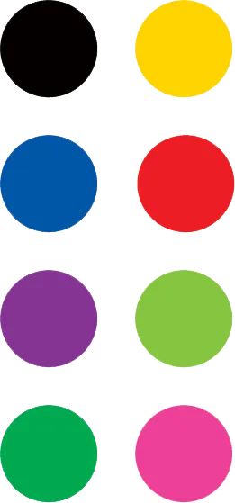 Colorful Circles Mini Stickers