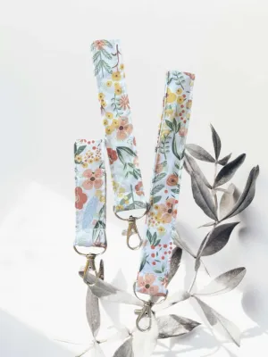 Colorful Floral Wristlet
