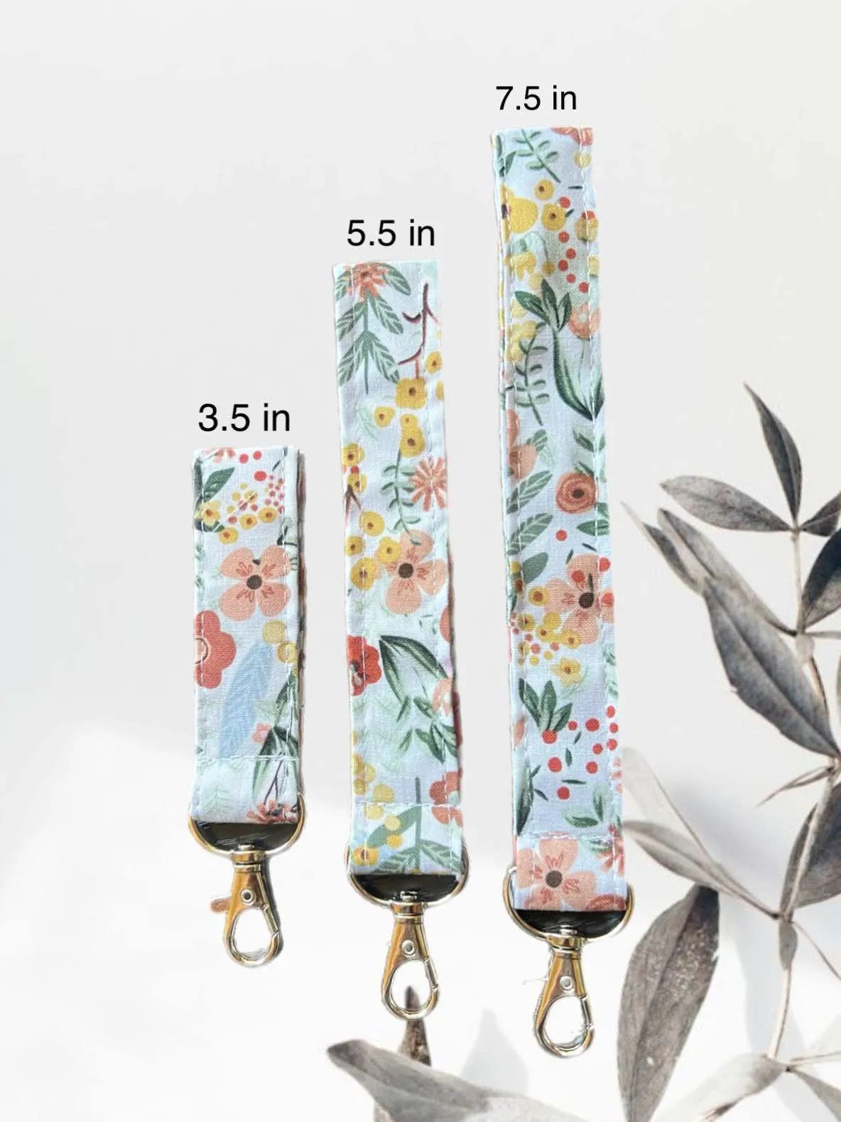 Colorful Floral Wristlet