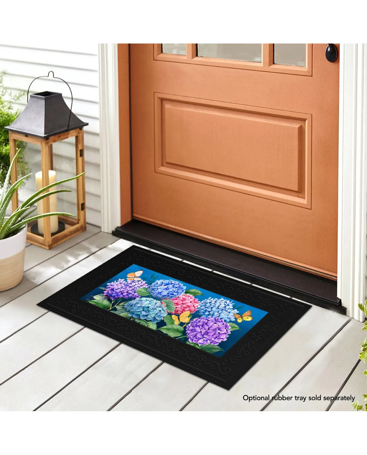 Colorful Hydrangeas Mini Mat