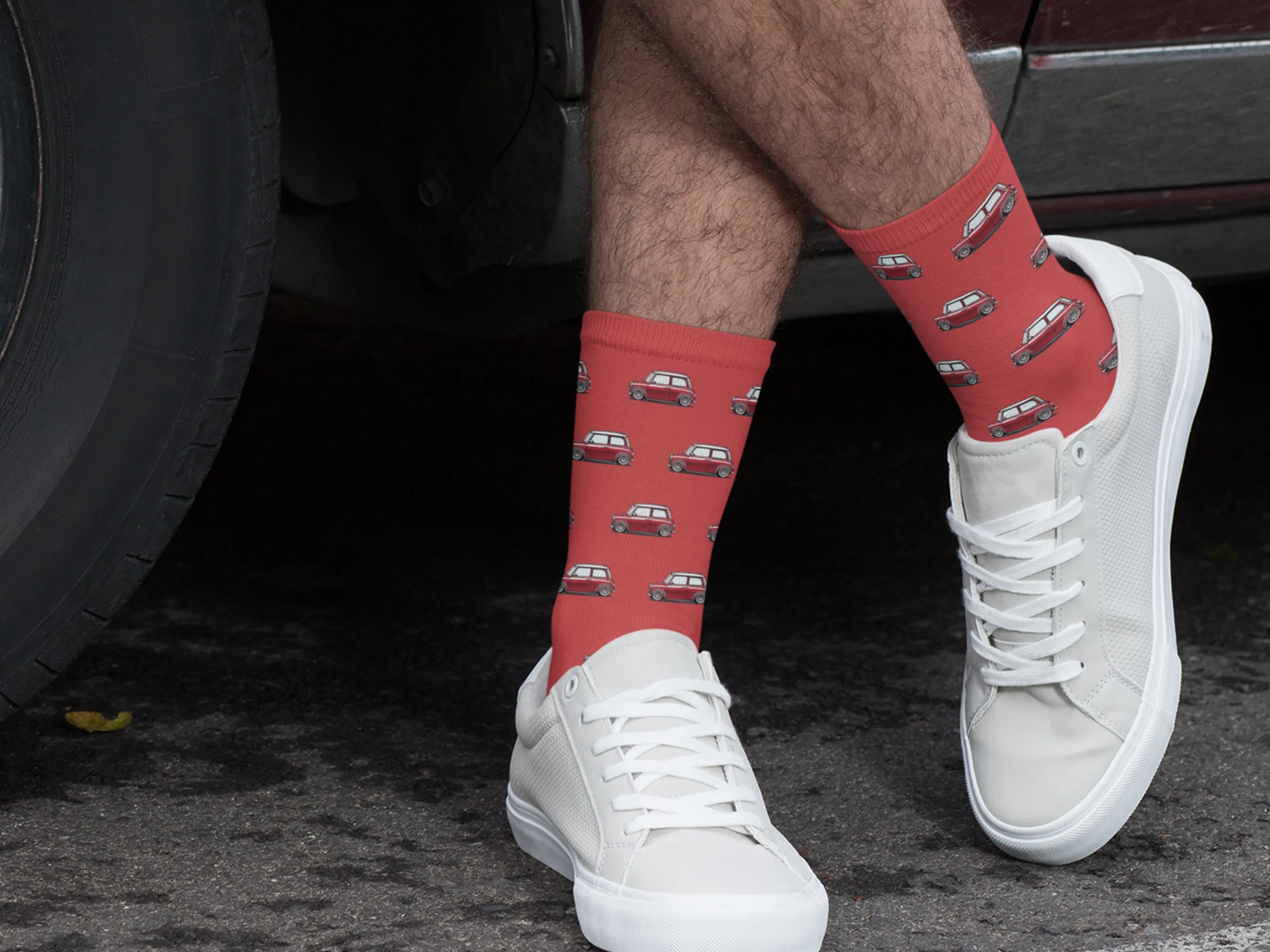 Colorful Mini Car Convertible Socks | Car Enthusiast Gift