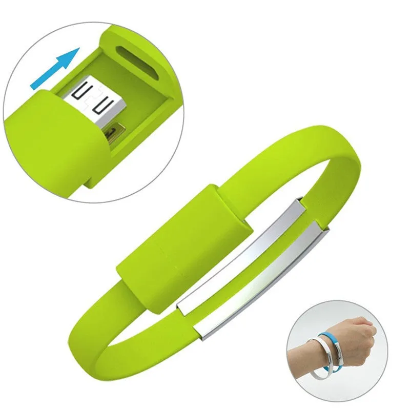 Colorful Mini Micro USB Bracelet Charger