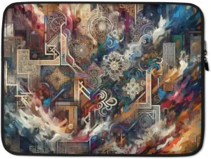 Colorful Renaissance Dreamscape Shockproof Laptop Sleeve Case Protective Computer Carrying Bag for Work Travel
