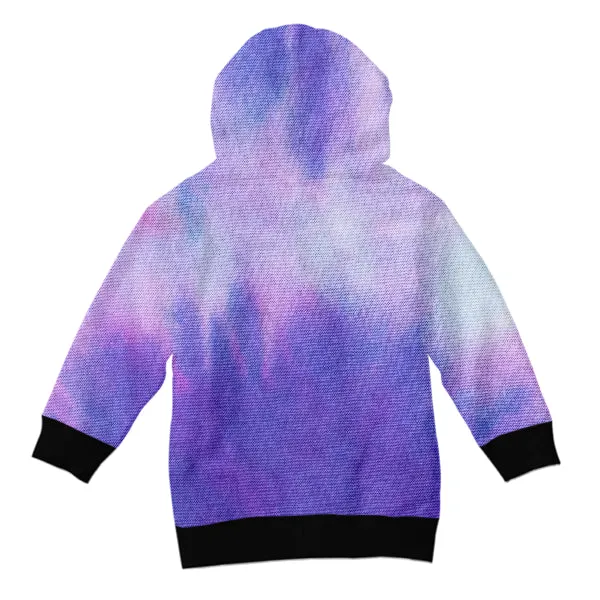 Colorful Tie Dye Kids Hoodie