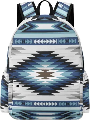 Colorful Tribe Navajo Aztec Geometry Casual Lightweight Large Capacity Travel Backpack Unisex