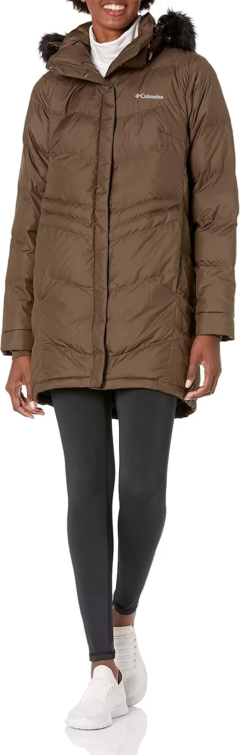 Columbia Women's Standard Peak to Park Mid Insulated Jacket, Olive Green, Small