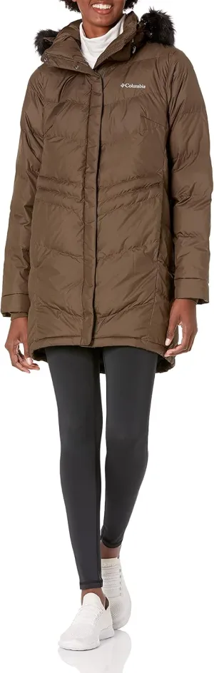 Columbia Women's Standard Peak to Park Mid Insulated Jacket, Olive Green, Small
