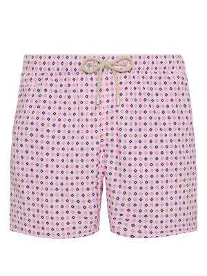 Comfort Light swim shorts with tie print