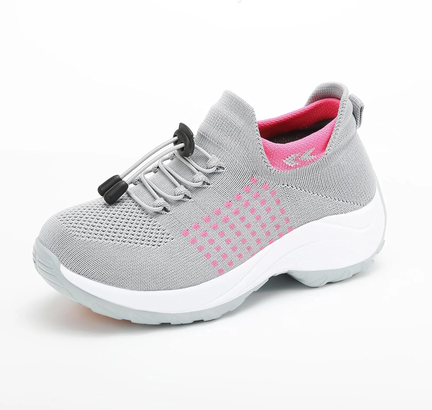 Comfort Wear Orthowear Shoes for Women Arch Support Orthopedic Sock Sneakers Slip-On Breathable Walking Shoe Air Cushion Athletic Shoes Causal Running Jogging Shoe Anti Slip Platform Sneaker