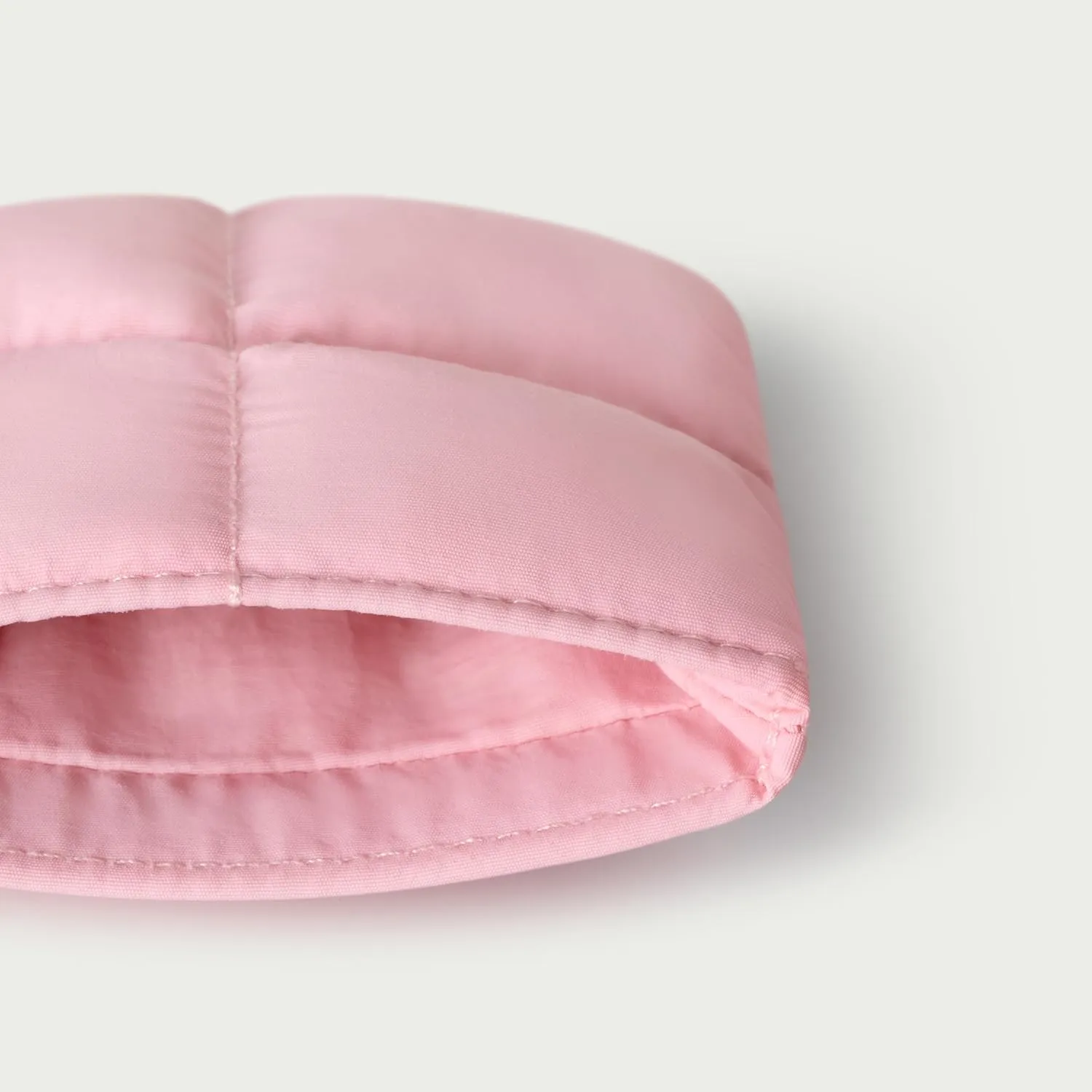 Comfyable Cute Puffy Coin Purse Pouch Change Holder For Women, Small Organizer with ID Window, Magnetic Closure, Water-repellent, Storage for Coin, Airpods, Lipstick, Card, Pink