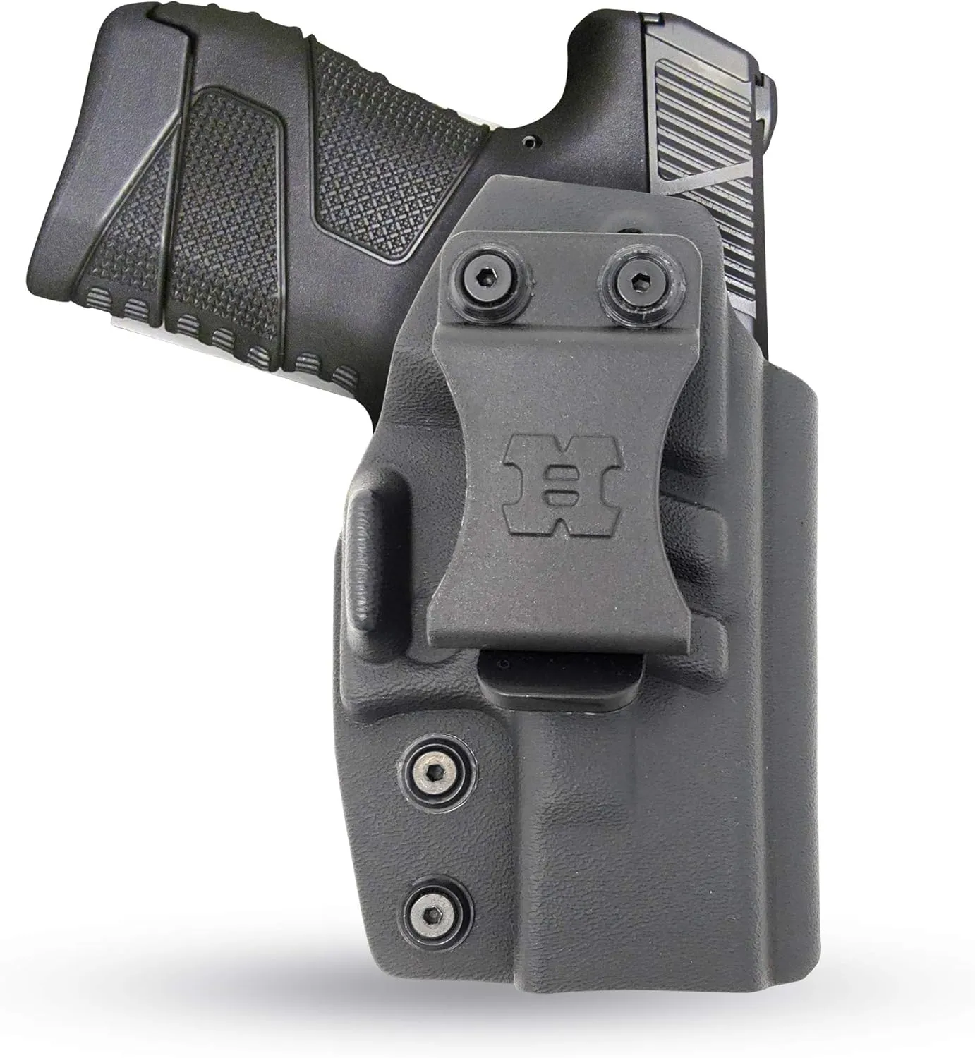 Concealed Carry Iwb Kydex Holster by Houston - Lined Inside for Strong Retention and Maximum Protection - Reinforced Plastic Clip - Color: Blac Lightweight Durable - Fit Mossberg MC1s
