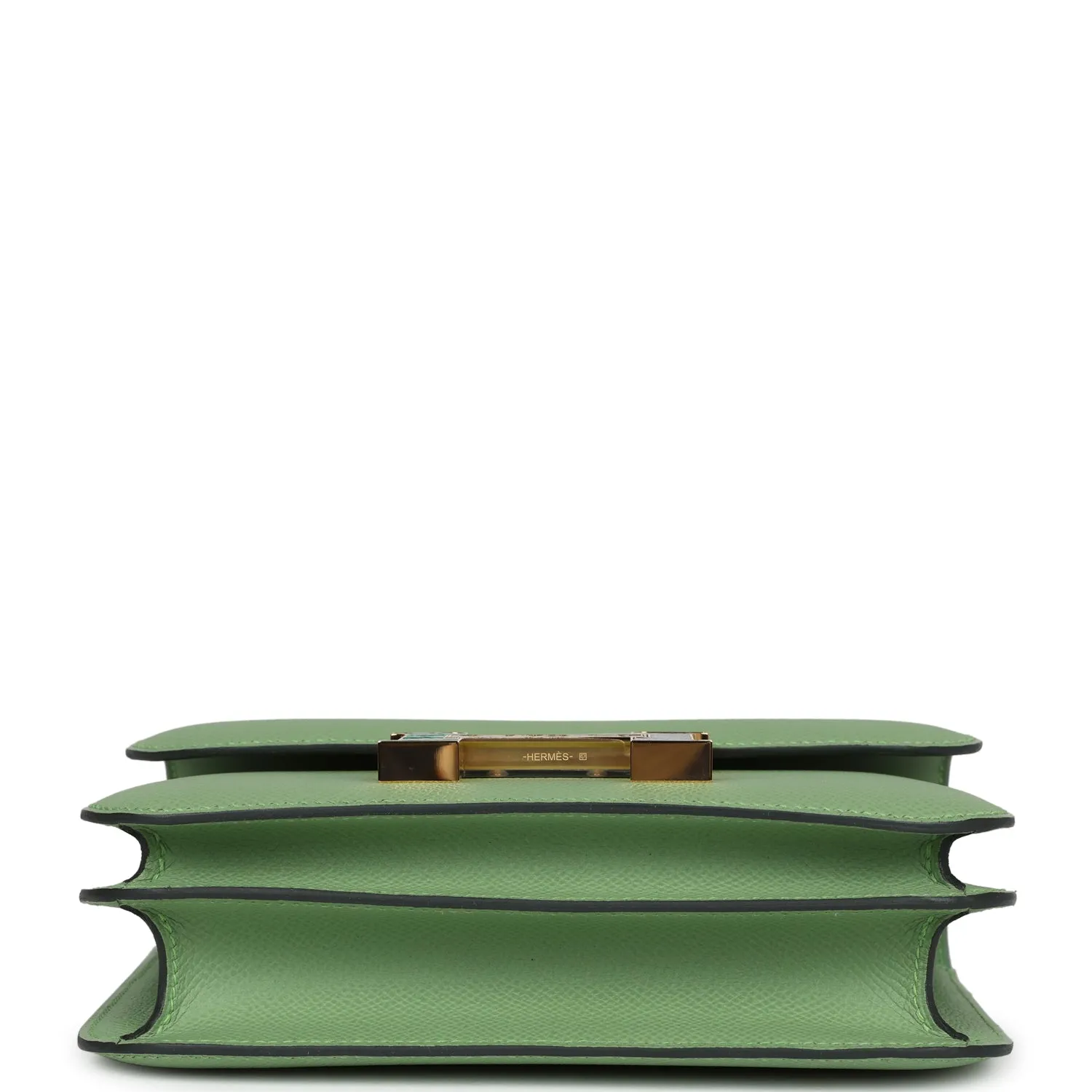 Constance 18 Vert Criquet Epsom Marquette Hardware