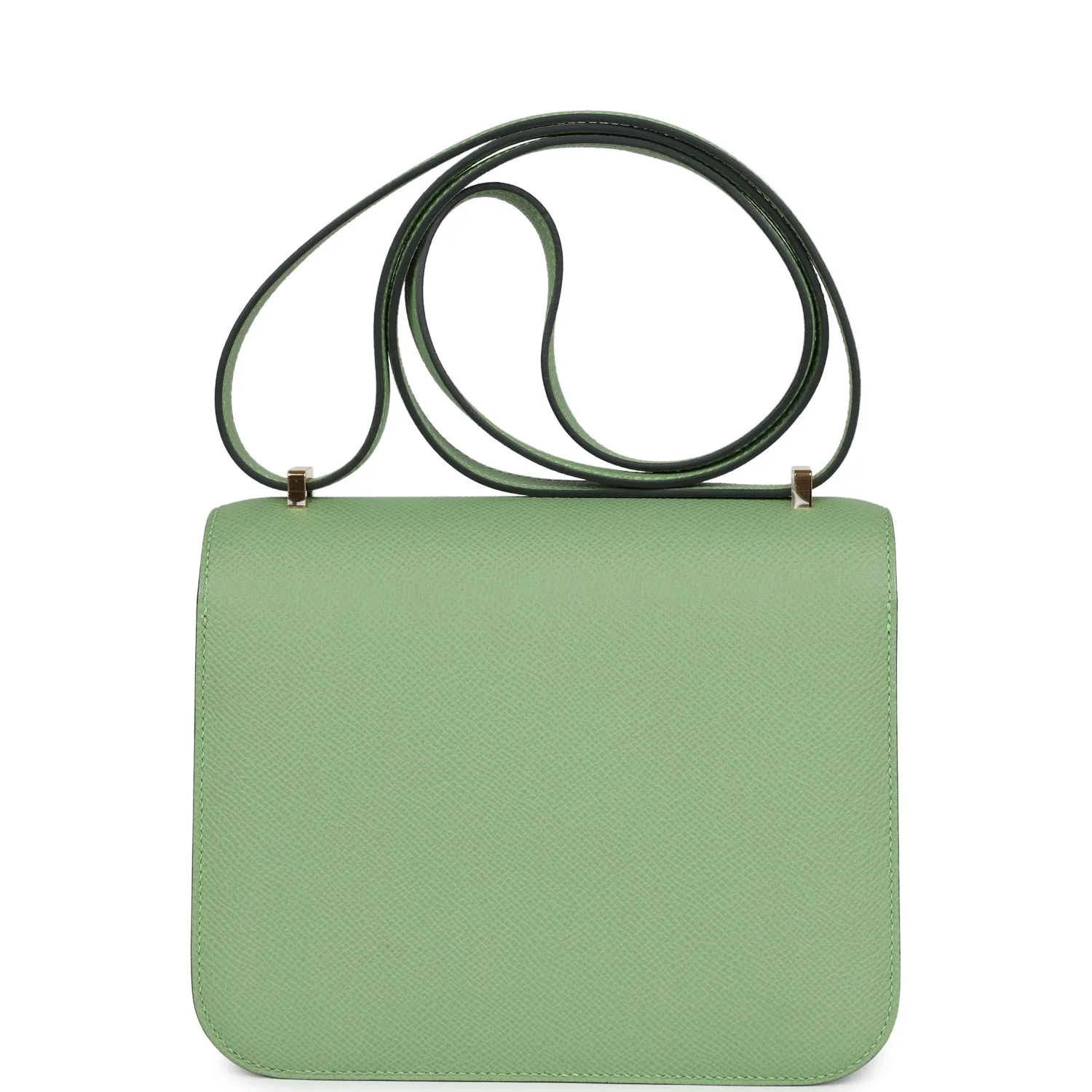 Constance 18 Vert Criquet Epsom Marquette Hardware