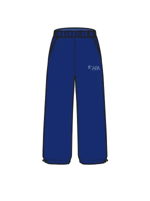 CREATIVE ACADEMY OF PERFORMING ARTS- WIDE LEG JOGGERS NAVY (IN-STOCK)