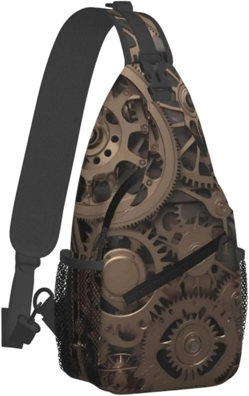 Cross Chest Bag Diagonally Sling Backpack Crossbody Shoulder Bag Surfboard Sling Bag Travel Hiking Daypack