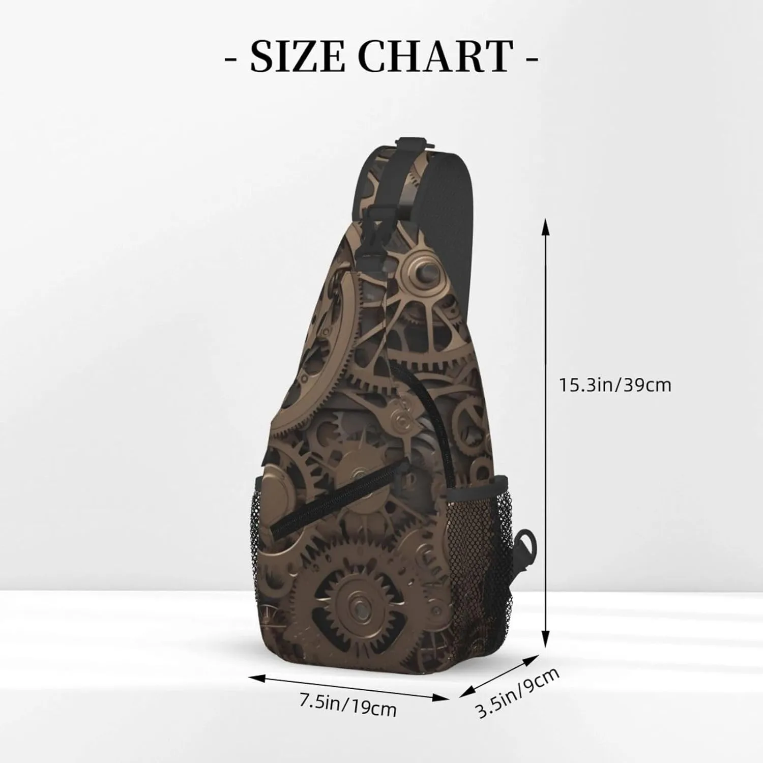 Cross Chest Bag Diagonally Sling Backpack Crossbody Shoulder Bag Surfboard Sling Bag Travel Hiking Daypack