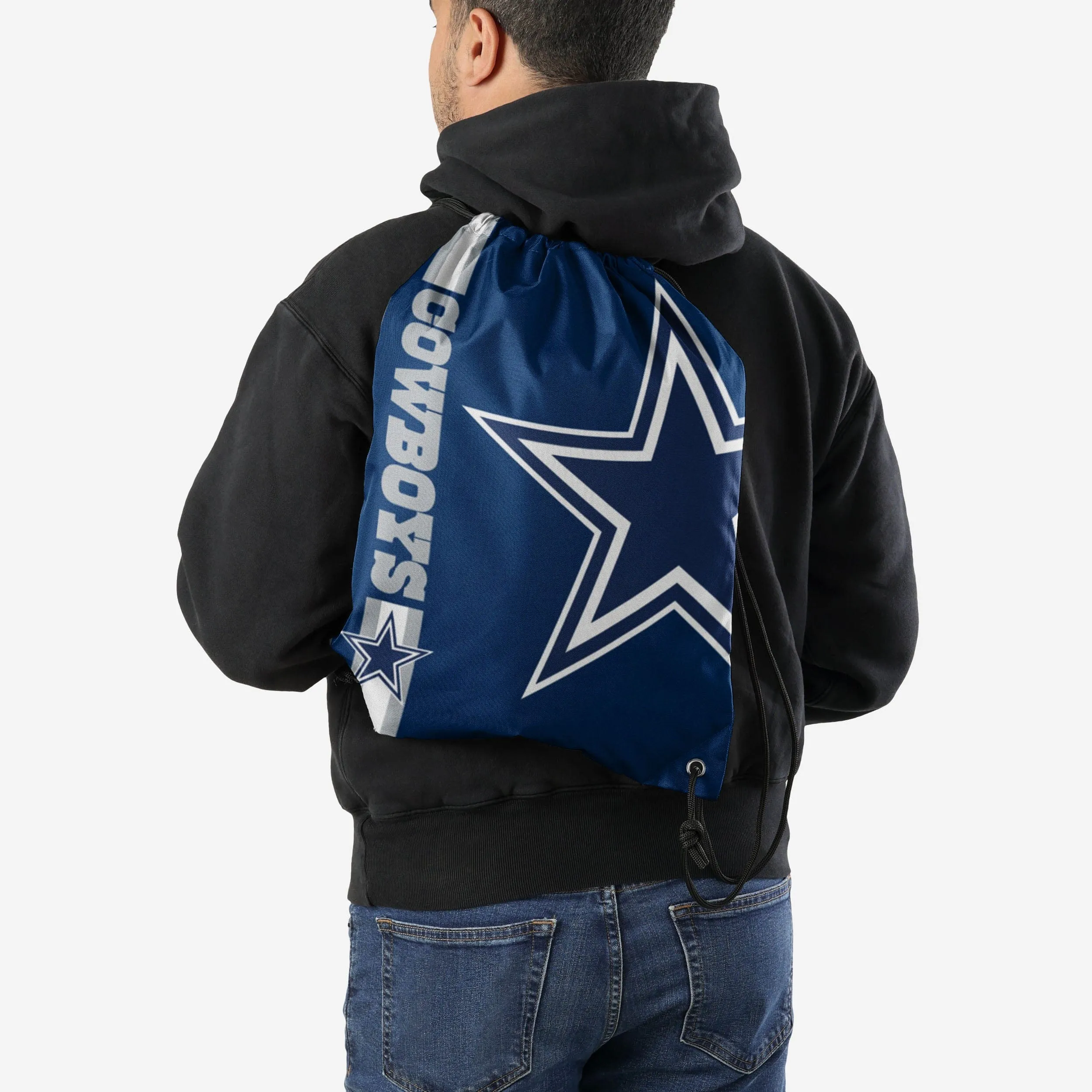 Dallas Cowboys Big Logo Drawstring Backpack