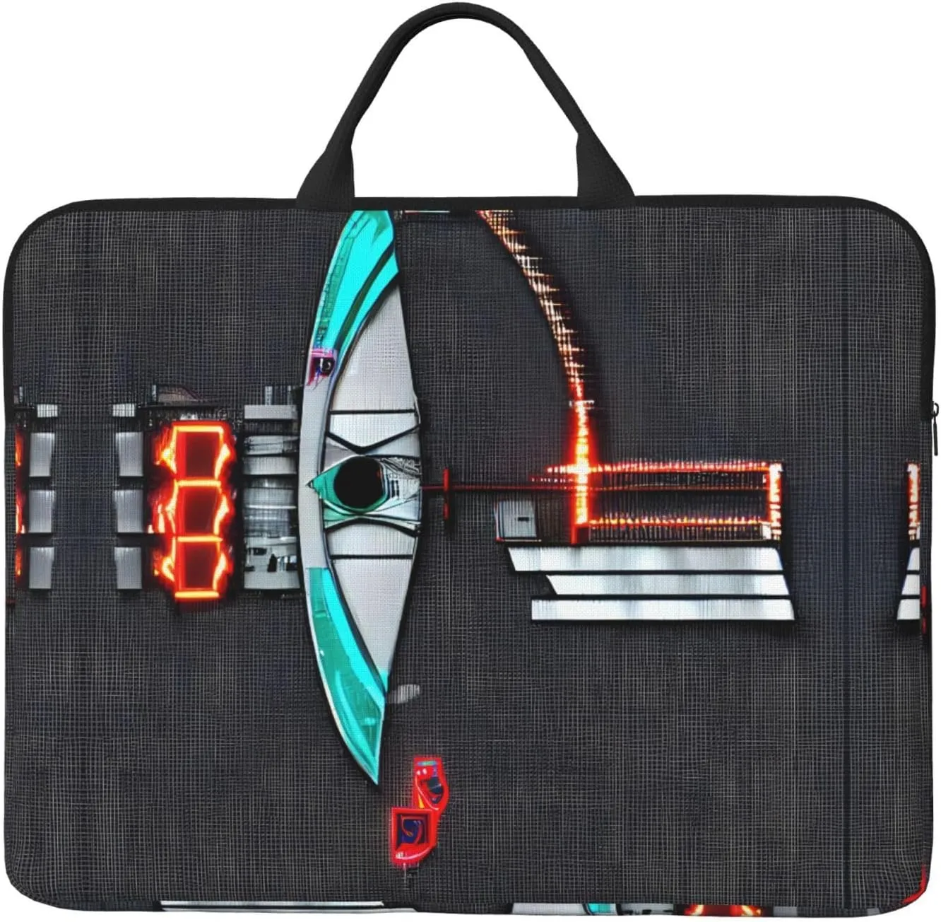 Darts arrows 14in Laptop Case Sleeve Bag â€“ Shoulder Messenger Briefcase Carrying Handle and Accessory Pocket