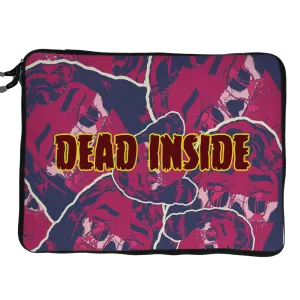Dead Inside Strapped Laptop Sleeve