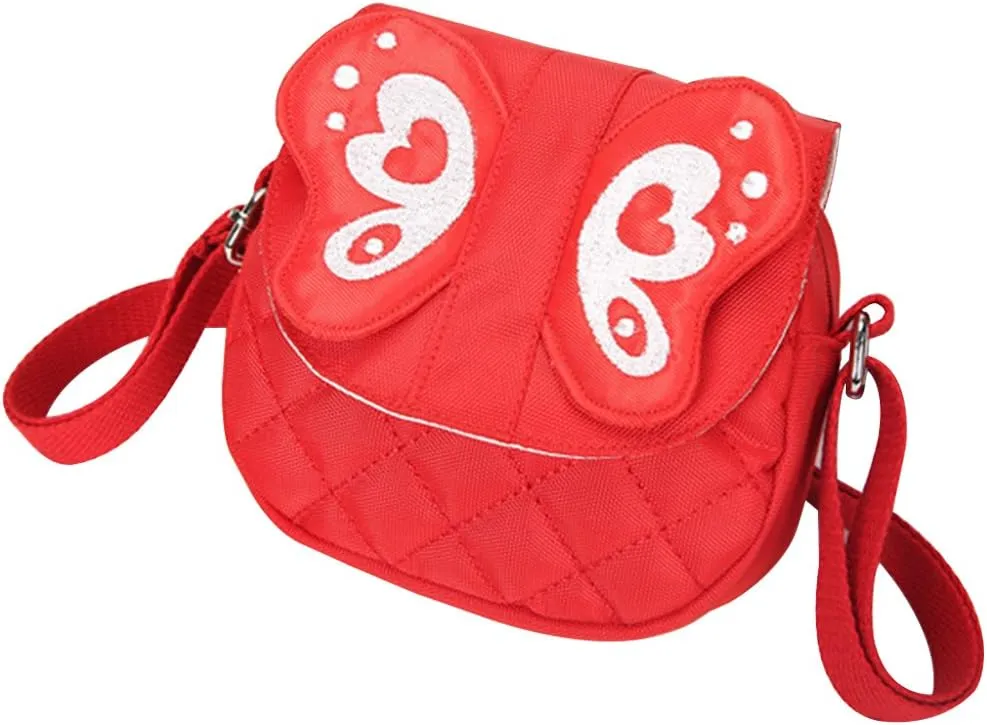 DEEKEY Little Girls Purses for Kids - Toddler Mini Cute Princess Handbags Shoulder Crossbody Messenger Bag Toys Gifts