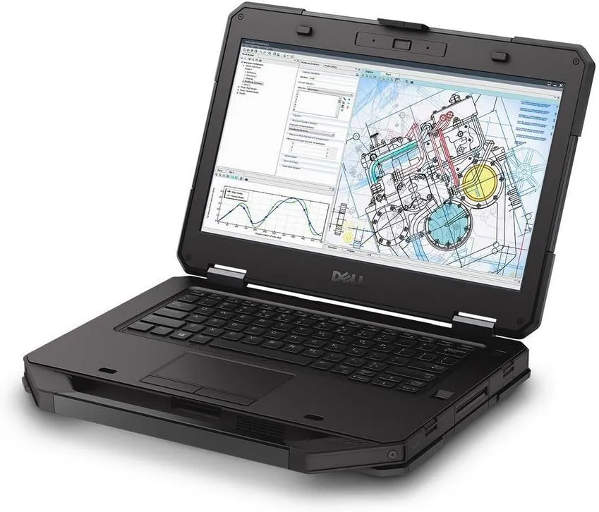 Dell Latitude 5414 Rugged Business Laptop Notebook, 14 inch FHD (1920x1080) LCD, Intel Core i5-6300U, 8GB Ram, 512GB SSD, WiFi, Windows 10 Professional (Renewed)