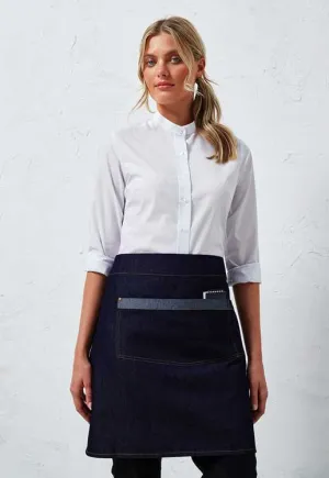 Denim Waist Apron Industrial Chic PR128