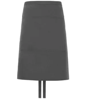 Dennys Polyester Waist Apron with Pocket | Storm Grey